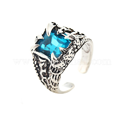 Bagues manchettes en alliage et strass pour hommes&nbsp;FS-WG503BD-03