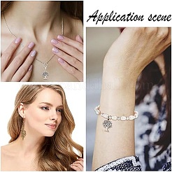12 ensemble de 2 pendentifs décoratifs en alliage de style automne&nbsp;HJEW-AR0001-14