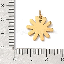 304 Edelstahl-Emaille-Anhänger&nbsp;STAS-Z189-11G-02
