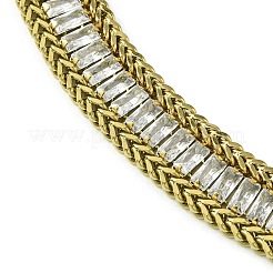 Bracelet de tennis en zircone cubique&nbsp;BJEW-Q775-03G