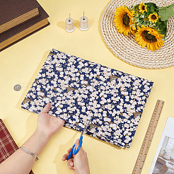 Baumwollstoff im japanischen Sakura-Muster für Kleidung und Dekoration&nbsp;DIY-WH0622-738