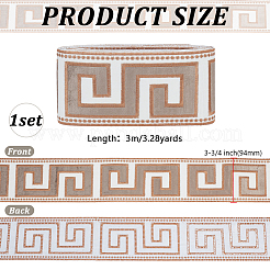 Nastro a griglia jacquard in poliestere da 3 m&nbsp;OCOR-FG0002-95B