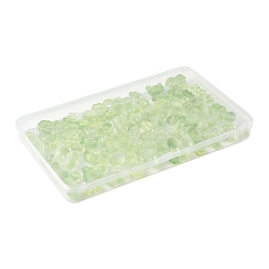 120pcs 8 Arten transparente Glasperlen&nbsp;DGLA-FS0001-17