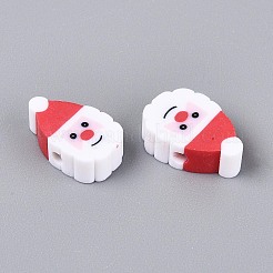 Weihnachtsthema handgemachte Polymer Clay Perlen&nbsp;CLAY-M005-11
