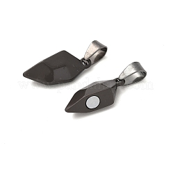 Legierung Schmelz Split Anhänger&nbsp;STAS-M114-07B-01