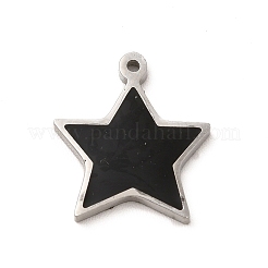 304 Edelstahl-Emaille-Anhänger&nbsp;STAS-A078-09P