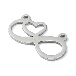 Pendentifs en acier inoxydable 304 anti-ternissement&nbsp;STAS-C097-58P