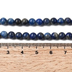 Natürlicher Lapislazuli Perlenstränge&nbsp;G-F561-5mm-G