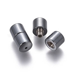 Magnetische synthetische Hämatit Schraube Schmuck Spangen&nbsp;G-Q090-1
