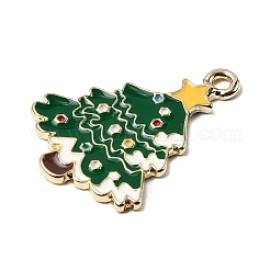 Noël pendentifs émail en alliage&nbsp;FIND-Z103-03G-02