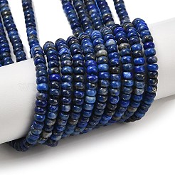 Natürlicher Lapislazuli Perlenstränge&nbsp;G-K343-C51-01