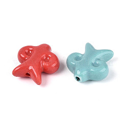 Cuentas de cerámica de porcelana hechas a mano&nbsp;PORC-T134-19M