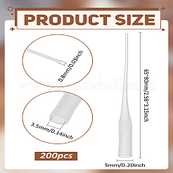 200 Stück Einweg-Kleberpipette aus Kunststoff&nbsp;TOOL-LP0001-20