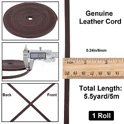 Cordoncino piatto in pelle di vacchetta&nbsp;WL-GF0001-09C-02