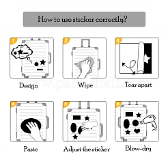 Cartoon-Tierthema-Papieraufkleber-Set&nbsp;LS-DIY-M031-44