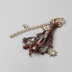 PU-Leder Anhänger Dekorationen&nbsp;HJEW-SZC0007-02