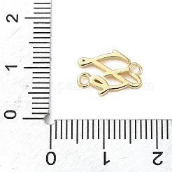 Messing Glaube Fe Verbinder Charms&nbsp;KK-Q068-19G