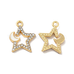 Pendentifs en strass en alliage de placage de rack&nbsp;PALLOY-O106-27G