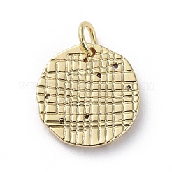 Ottone micro spianare pendenti zirconi&nbsp;X-ZIRC-G157-03K-01G