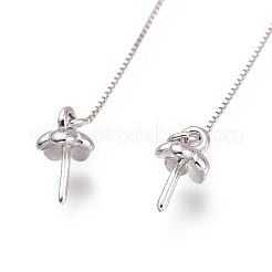 Accessoires de clous d'oreilles en laiton&nbsp;KK-O130-02P
