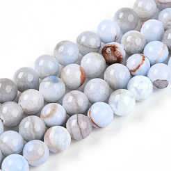 Natur persische Jade Perlen Stränge&nbsp;G-A255-A02-01A
