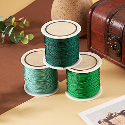 3 rollo de cordón trenzado de nailon de 3 colores&nbsp;NWIR-TA0001-43C