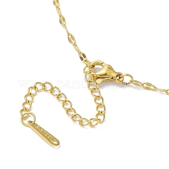 Messing-Mikro pflastern Zirkonia Anhänger Halsketten&nbsp;NJEW-C039-05KCG-02