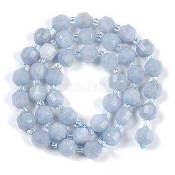 Tinti bianco naturale perle di giada fili&nbsp;G-O201B-110F