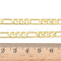 5 mm lange Figaro-Ketten aus Messing für Damen&nbsp;NJEW-K271-07G