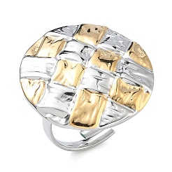 Anelli aperti con polsino in acciaio inossidabile 304&nbsp;RJEW-F202-02D-GP