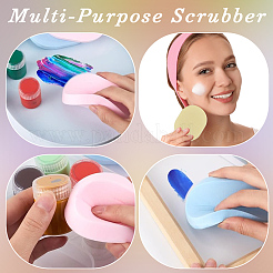 4 spugna per il viso di bellezza in 2 colori&nbsp;MRMJ-GF0001-62A
