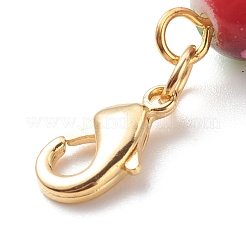 Décorations de pendentif en alliage d'émail sur le thème de noël&nbsp;HJEW-JM00749