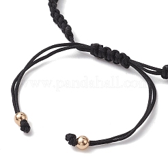 Fabrication de bracelets en perles tressées en polyester&nbsp;AJEW-JB01250-02