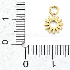 Ionenplattierung (IP) 304 Edelstahl-Anhänger&nbsp;STAS-P379-04F-G