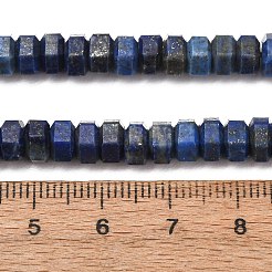 Abalorios de lapislázuli naturales hebras&nbsp;G-G317-A34-3x6mm