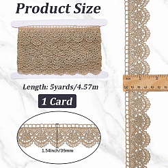 Blumen-Polyester-Spitzenband&nbsp;OCOR-CY0004-04
