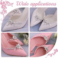 1 Set Schuhdekoration aus Glas&nbsp;FIND-FG0001-38
