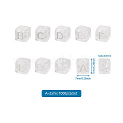 Transparente Acryl-Emailperlen&nbsp;TACR-TA0001-14