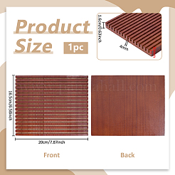 Expositores ranurados para reglas de madera de pino&nbsp;ODIS-WH0038-330A-01
