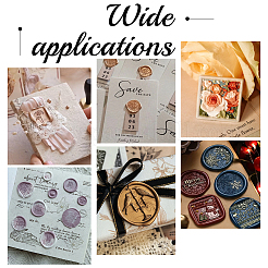 Timbri per sigillo di cera in ottone vuoti fai da te per scrapbooking&nbsp;DIY-OC0015-85
