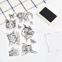 PVC-Plastikstempel&nbsp;DIY-WH0167-56-396