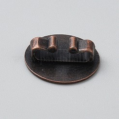 Blanko-Bolo-Krawatte aus Legierung&nbsp;FIND-WH0126-618R