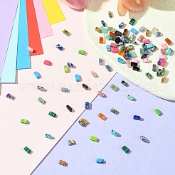 100 Stück 20 Farben synthetische Achatperlen&nbsp;G-CJ0001-77