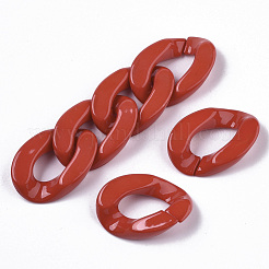 Anelli acrilici opachi collega&nbsp;OACR-S036-001B-G06