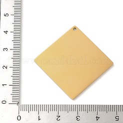 Placcatura ionica (ip) ciondoli in acciaio inossidabile 304&nbsp;STAS-K270-20G