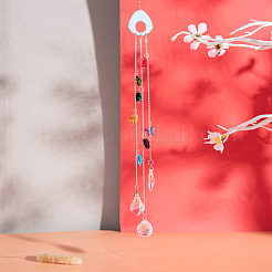 Attrape-soleil en verre de cristal&nbsp;AJEW-WH0021-39