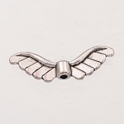 Flügel tibetischen Stil Legierungskorne&nbsp;X-AB5041Y-NF