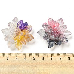 Leuchtende transparente Epoxidharz Decoden Cabochons&nbsp;CRES-M032-04D