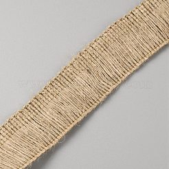 Ruban pompon en toile de jute 5 m&nbsp;OCOR-WH0089-08