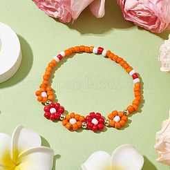 Glas Stretch-Armbänder&nbsp;BJEW-JB11075-01